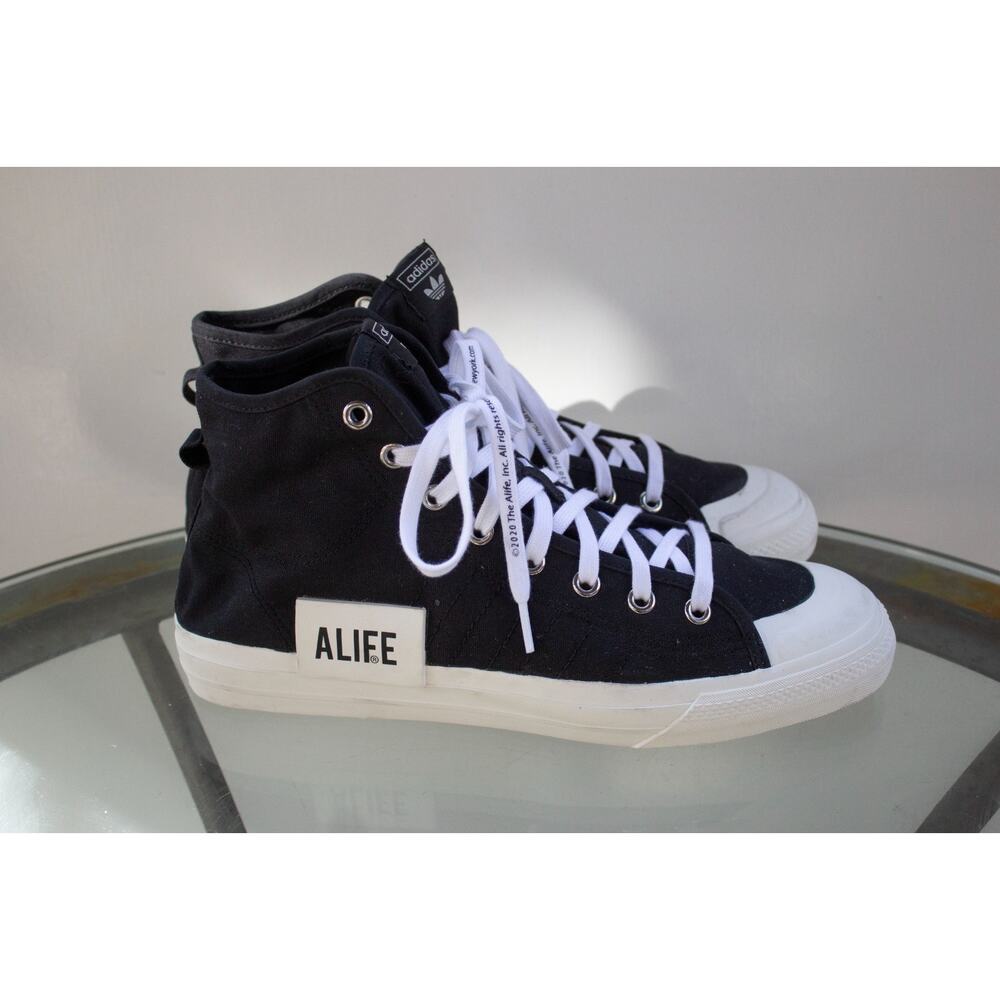 Adidas Nizza Hi Alife‎ Badge Black FX2623 Mens Size 13 EUC